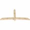 Ekena Millwork Bellingham Rough Sawn Timber Gable Bracket, Douglas Fir, 96"W x 48"H x 4"D x 6"F, 12/12 Pitch GBW096X48X0406BEL00RDF - alternate 2